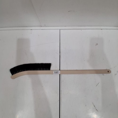 SPARTA FLO-PAC PLASTIC NARROW RADIATOR SCRUB BRUSH WITH HORSEHAIR POLYPROPYLENE BRISTLES - 24'' - TAN (MODEL: 4541103) image 2