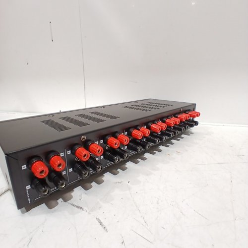 PYLE 6 CHANNEL SPEAKER SELECTOR SWITCH - MULTI ZONE A B SPEAKER DISTRIBUTION CONTROLLER BOX WITH INDEPENDENT AUDIO SOURCE VOLUME CONTROL (MODEL: PSLSW6) image 3