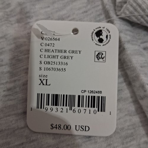 WOMEN'S FP MOVEMENT BARRY'S GRAPHIC TANK TOP - EXTRA LARGE - HEATHER GREY image 4