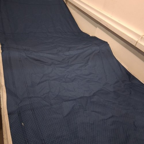 2PC OVERMONT OVERSIZED FOLDING CAMPING COT WITH MATTRESS - 75" X 28" - 550LBS MAX/CAP - BLUE (MODEL: OM006012) image 4
