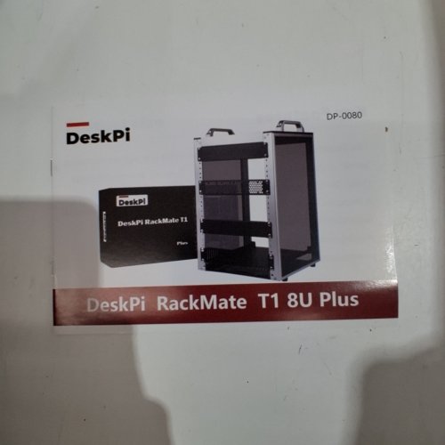 GEEEKPI DESKPI RACKMATE T1 PLUS RACK - 8U - 10" - BLACK (MODEL: DP-0080) image 2