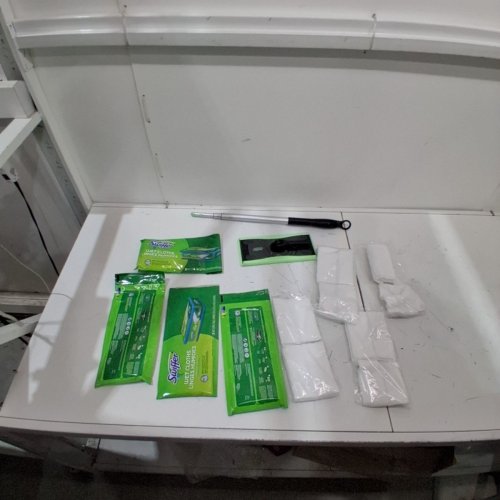 SWIFFER PRO SWEEP + MOP STARTER KIT WITH DRY SWEEPING & WET MOPPING CLOTHS - GREEN/BLACK (MODEL: 2842580) image 2