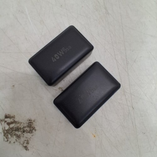 2PK EXCGOOD 4-PORT USB-C FAST CHARGING BLOCK - 40W - BLACK image 4