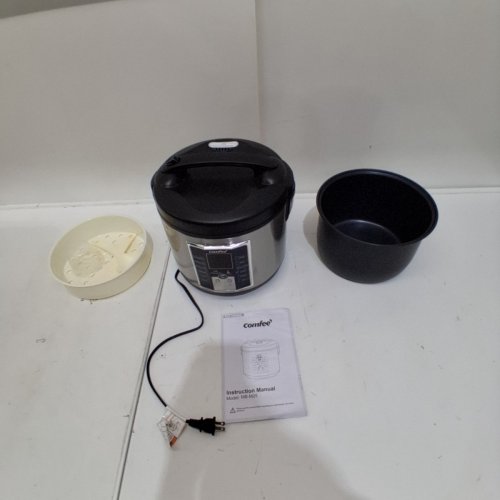COMFEE RICE COOKER ALL-IN-ONE POT WITH 12 COOKING PROGRAMS - 120V/5L - BLACK (MODEL: MB-M25) image 3