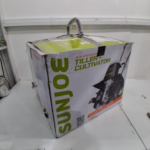 SUNJOE ELECTRIC TILLER/CULTIVATOR - 16" - 12 AMP - GREEN/BLACK (MODEL: TJ603E) image 5