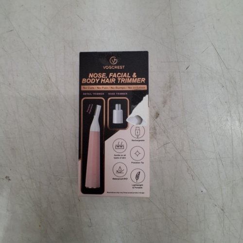 VOGCREST 3-IN-1 FACIAL & BODY HAIR TRIMMER - PINK (MODEL: RFCD529) image 2