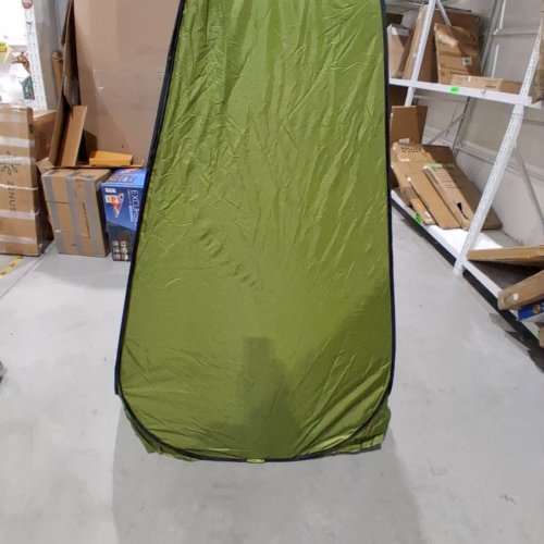 BREKMIS PORTABLE OUTDOOR CAMPING POP UP CHANGE ROOM PRIVACY TENT WITH CARRY BAG - 6.3FT - GREEN/BLACK image 3