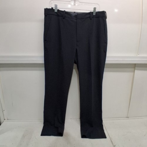 MEN'S PERRY ELLIS PORTFOLIO MODERN FIT TROUSER PANTS - 33 X 30 - BLUE image 3