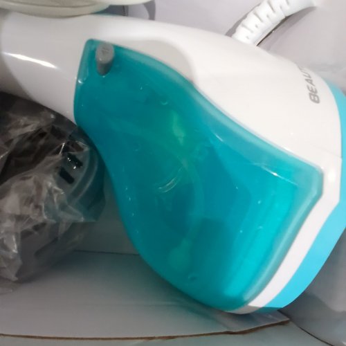 BEAUTURAL HANDHELD STEAMER - WHITE/BLUE image 4
