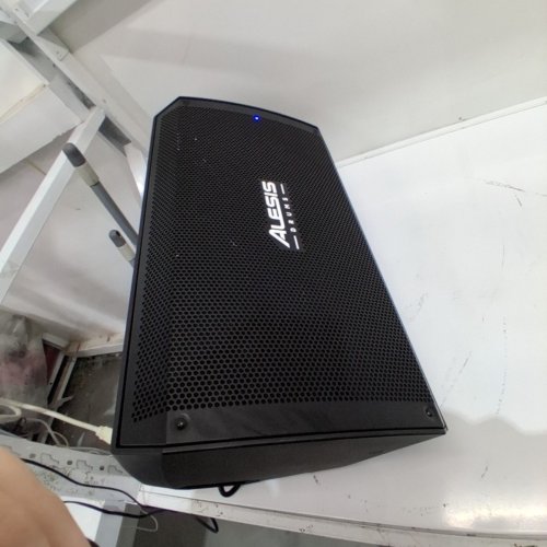 ALESIS STRIKE AMP 12 DRUM AMP SPEAKER FOR ELECTRIC DRUM SET WITH BLUETOOTH, HPF EQ AND GROUND-LIFT SWITCH - 2500W - 12" WOOFER - BLACK (MODEL: STRIKEAMP12MK2) image 3