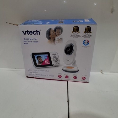 VTECH 2.8” DIGITAL VIDEO BABY MONITOR WITH NIGHT LIGHT - WHITE (MODEL: VM3254) image 6