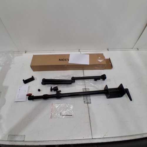 NEEWER TABLETOP OVERHEAD CAMERA MOUNT STAND WITH FLEXIBLE ARM - 24" ARM - 47" STAND - BLACK (TL253A+MH022) image 3