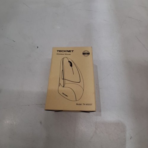 TECKNET RECHARGABLE WIRELESS ERGONOMIC BLUETOOTH VERTICAL MOUSE - BLACK - (MODEL:TK-MS007) image 5