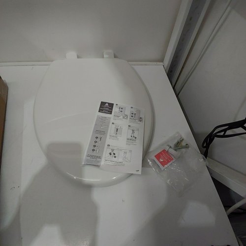 BEMIS LITTLE2BIG SLOW-CLOSE TOILET SEAT WITH BUILT-IN POTTY-TRAINING SEAT - 18.5" ELONGATED - WHITE (MODEL: 1881SLOW 000) image 2