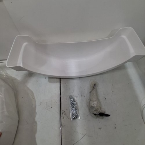 2PC ECOTRIC PLASTIC AXLE BOAT TRAILER FENDERS - 29" X 9" - WHITE image 3