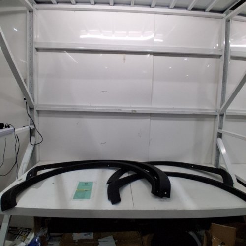 4PC YHT AUTO FENDER FLARES - FOR 2009-2014 FORD F-150 - BLACK (MODEL: YHTFFFOOE002S047) image 2