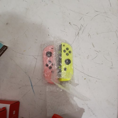 2PC ZNIKVW JOY-CON THIRD PARTY J-CON PADS CONTROLLERS (L/R) FOR NINTENDO SWITCH - LIGHT PINK/LIGHT YELLOW image 2