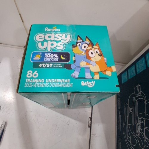 86PK PAMPERS EASY UPS TRAINING UNDERWEAR, BLUEY - 4T-5T image 2