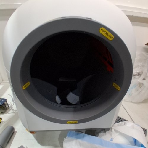 AUTOMATIC APP CONTROL SELF CLEANING LITTER BOX - 90L - WHITE/GREY (MODEL: CH-ICB015) image 3