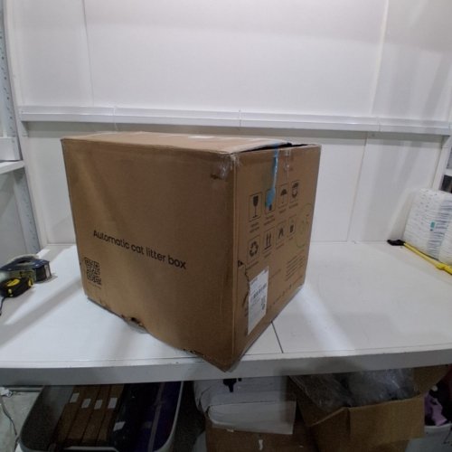 AUTOMATIC APP CONTROL SELF CLEANING LITTER BOX - 90L - WHITE/GREY (MODEL: CH-ICB015) image 6