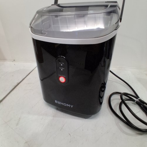 EUHOMY COUNTERTOP NUGGET ICE MAKER - MAKES 34LBS IN A DAY - BLACK (MODEL: IM-12S / IM002-NBL-CAEH) image 2