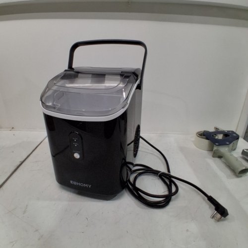 EUHOMY COUNTERTOP NUGGET ICE MAKER - MAKES 34LBS IN A DAY - BLACK (MODEL: IM-12S / IM002-NBL-CAEH) image 3