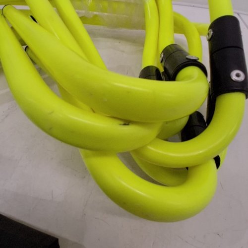 6PK GSI DUAL HEIGHT AGILITY HURDLES - 6" AND 12" HEIGHTS - NEON YELLOW image 4