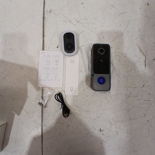 2PC SMART HOME VIDEO DOORBELL - GREY/WHITE image 2