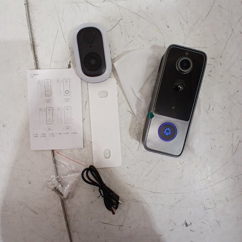 2PC SMART HOME VIDEO DOORBELL - GREY/WHITE image 4