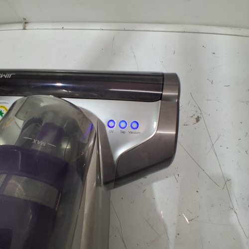 JIMMY CORDED ANTI-MITE AND ALLERGEN MATTRESS VACUUM CLEANER WITH UV-C LIGHT - 14KPA SUCTION - 480W - SILVER/PURPLE (MODEL: JV35) image 2