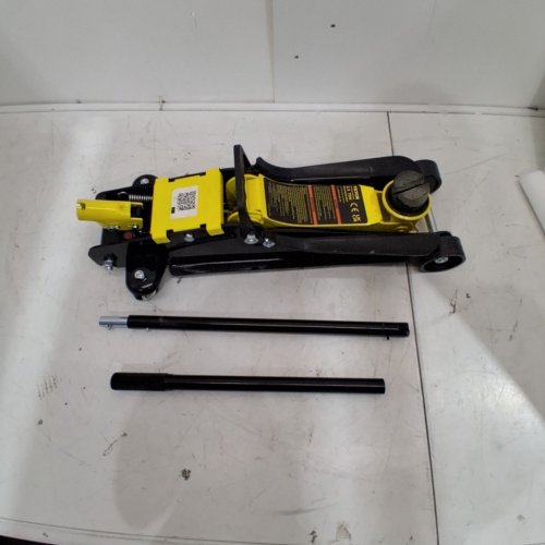 VEVOR HEAVY DUTY LOW PROFILE FLOOR JACK WITH SINGLE PISTON HYDRAULIC PUMP - 2.5 TON MAX - YELLOW (MODEL: WD-A-02250-A00-0) image 3