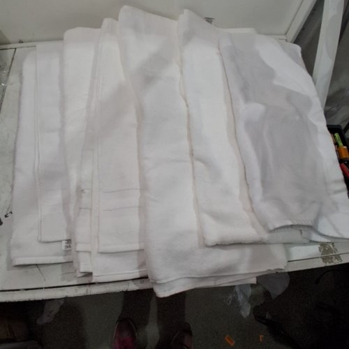 6PK GRANDEUR HOSPITALITY BATH TOWELS - 30" X 54" - WHITE (MODEL: 4500995) image 2