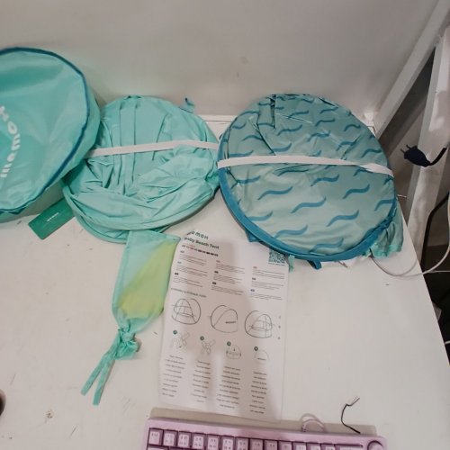WEMOH BABY BEACH TENT - TURQUOISE image 3