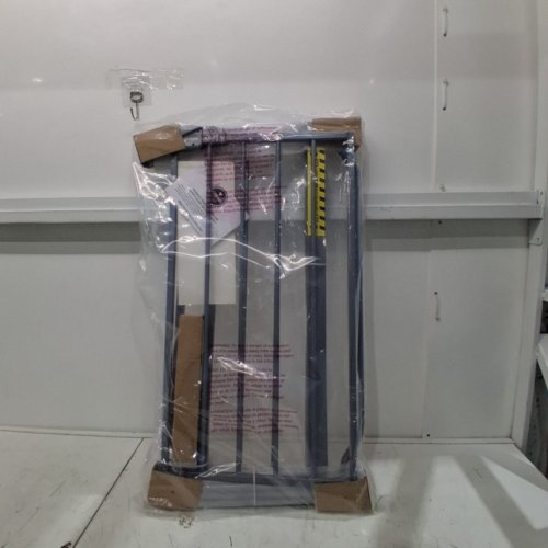 REGALO EASY STEP EXTRA WIDE METAL SAFETY GATE - 30" X 29" - 49" - PLATINUM (MODEL: 1164 EP DS) image 2