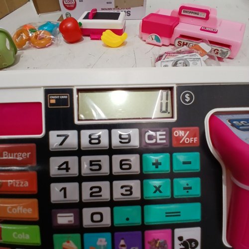LITTLE TIKES ROLE SHOPPING CASH REGISTER PLAY SET - PINK (MODEL: 818-379M) image 2