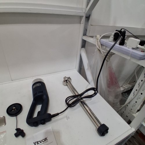 COMMERCIAL HAND-HELD IMMERSION BLENDER - 500W/4000-18000RPM - BLUE (MODEL: HB6089D-UL) image 2