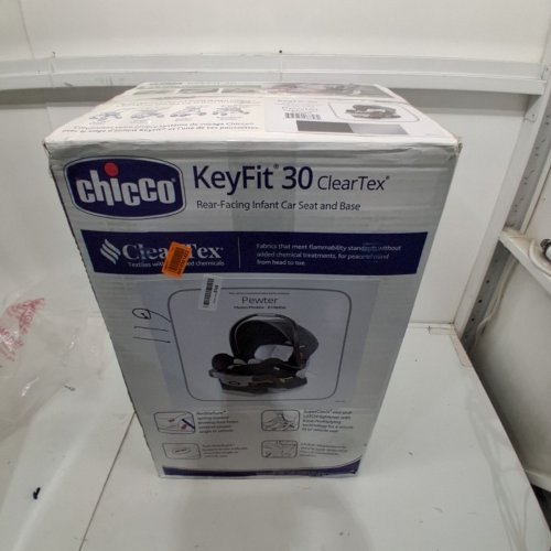 CHICCO KEYFIT 30 INFANT CAR SEAT - 4 TO 30LBS MAX - UP TO 30" - PEWTER (MODEL: 8708856) image 9