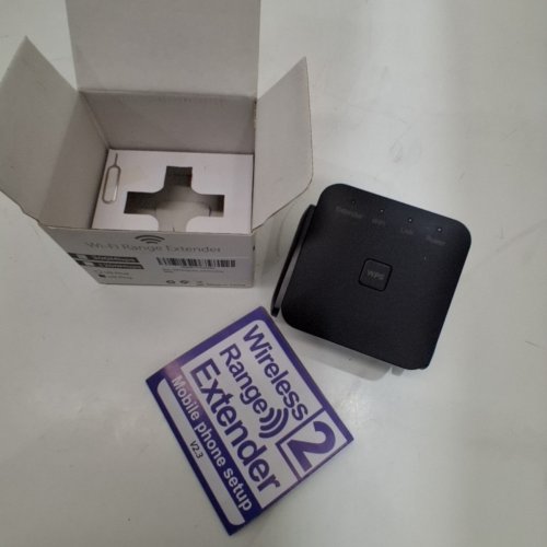 ZELBUCK WI-FI RANGE EXTENDER - 300MBPS, 10000SQFT RANGE, INTERNET BOOSTER - BLACK (MODEL: HL-WR707) image 3