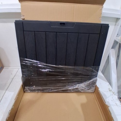 WATERPROOF RESIN OUTDOOR DECK BOX - 31 GAL - BLACK image 3