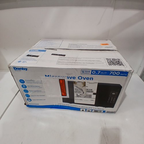 DANBY COUNTERTOP MICROWAVE - 0.7 CU.FT - BLACK - (MODEL: DBMW0721BBB) image 5