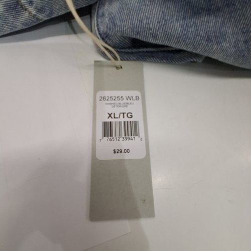 WOMEN'S BLOOM GIRL JEANS WITH DRAWSTRING - XL - WASHED BLUE image 2