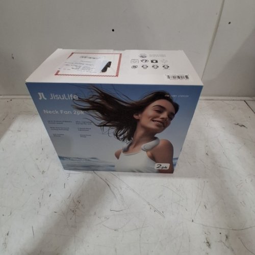 2PK JISULIFE NECK FAN - WHITE (MODEL: 2789239) image 4