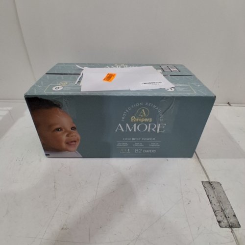 82PK PAMPERS AMORE MOST ABSORBENT AND BEST DIAPER - SIZE 1 - WHITE image 2