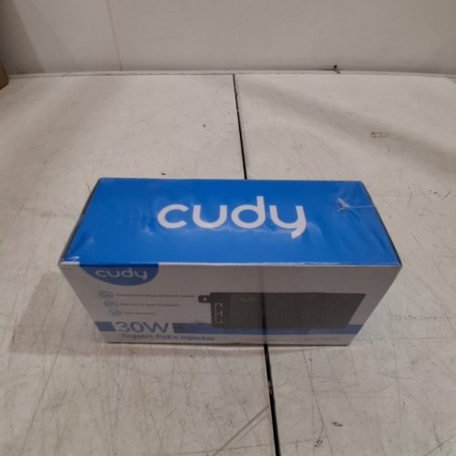 CUDY GIGABIT POE+ INJECTOR - 30W - BLACK (MODEL: POE200) image 2
