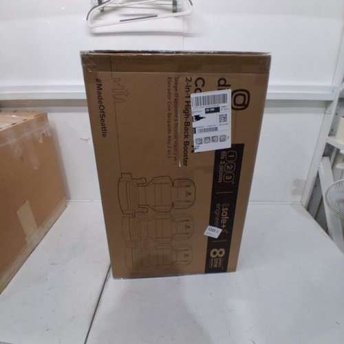 DIONO CONNECT3 R 2-IN-1 HIGH BACK SLIM FIT BOOSTER CAR SEAT - 40-120LBS - BLACK (MODEL: 56270-NA-01) image 7