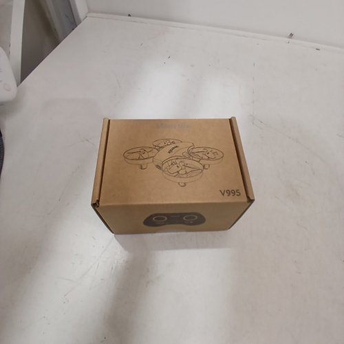 MINI INDOOR QUADCOPTER DRONE FOR BEGINNERS - RED (MODEL: V995) image 2
