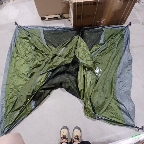 NIGHT CAT WATERPROOF CAMPING TENT FOR 1-2 PERSON WITH FOOTPRINT TARP EASY INSTANT POP UP TENT AUTOMATIC HYDRAULIC RAINPROOF TENT WITH RAIN FLY - GREEN image 2