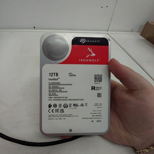 SEAGATE IRONWOLF 12TB NAS INTERNAL HARD DISK DRIVE HDD - 3.5" SATA 6GB/S 7200 RPM 256MB CACHE FOR RAID NETWORK ATTACHED STORAGE (MODEL: ST12000VN0008) image 3