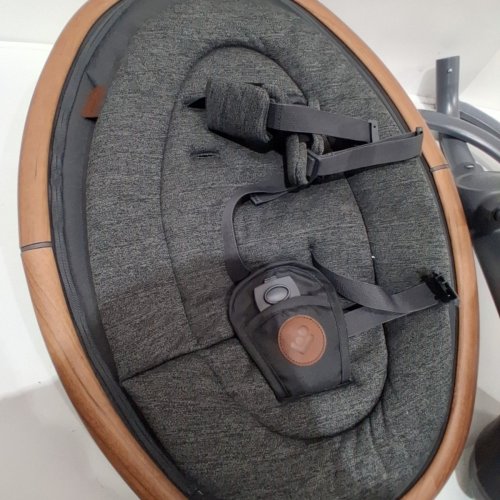 MAXI-COSI CASSIA ADJUSTABLE ROTATING BABY SWING WITH SOOTHING SOUNDS & MELODIES - ESSENTIAL GRAPHITE (MODEL: 53302CFJB) image 4