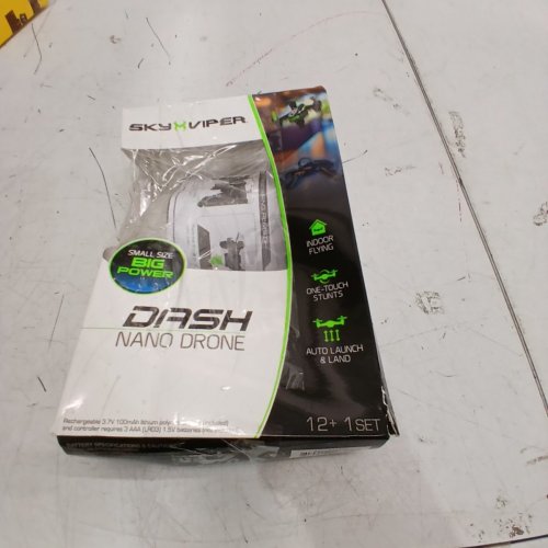 SKY VIPER DASH NANO DRONE, BLACK/GREEN image 4